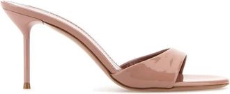 PARIS TEXAS Lidia Muile Slippers - Dames - Muiltjes - Roze - 41 EU - Leer - Schoenen