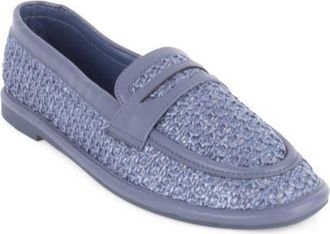 Elie Tahari Meadow Penny Loafer in Denim Blue at Nordstrom, Size 5.5