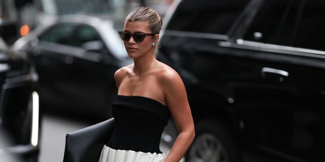 Sofia Richie Grainge auf dem Weg zur Proenza Schouler Fashion Show in New York City.