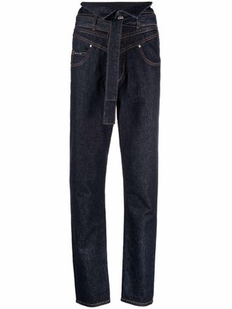 Philipp Plein Jeans dritti Saint Tropez - Blu