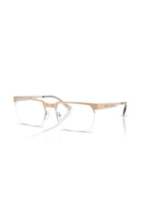 Michael Kors 58mm Rectangle optical glasses in Gold at Nordstrom