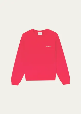 Frame Denim x Sothebys Cotton Crewneck Sweatshirt