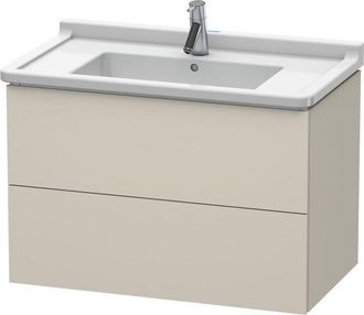 Duravit Duravit - L-cube Mueble De Pared, 2 Cajones, 820mm, Para Starck 3