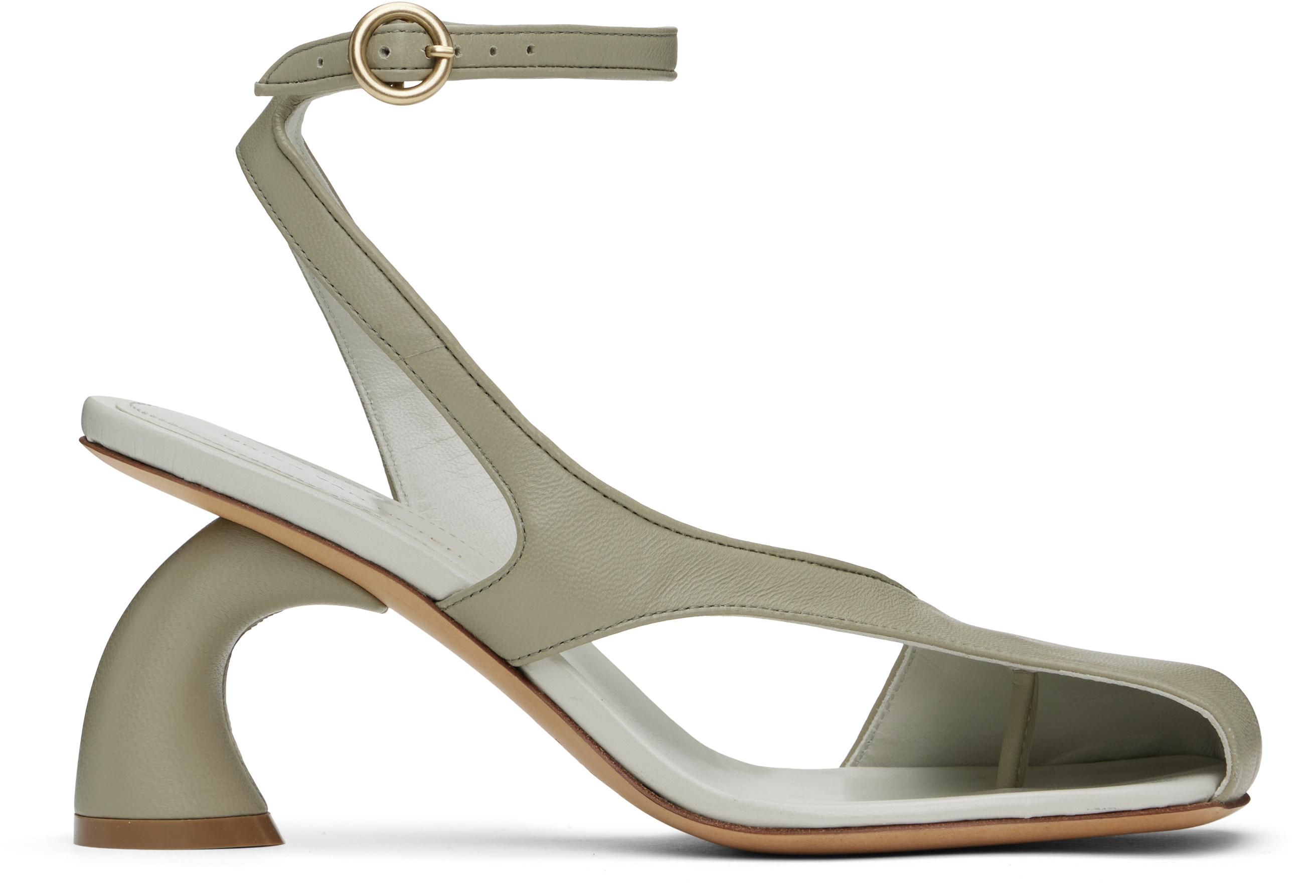 サンダル・ミュール PARIS TEXAS 'Fiona' sandals Green Paris Texas Sandals Green – Choosh