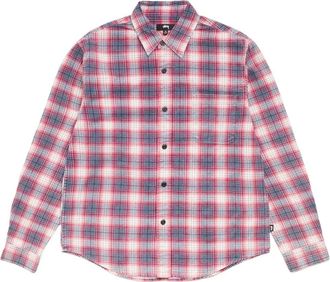 St&uuml;ssy Dax Printed Shirt Redd 1110402-REDD