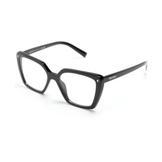 Prada Glasses, female, Black, 53 MM, PR 16Zv Optical Frame