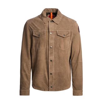 Parajumpers Radcliff Suede Fungo Bruin Overhemd