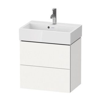 Duravit L-Cube meuble sous-lavabo mural Compact, 2 tiroirs, - Duravit
