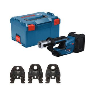 Bosch Sertisseuse - Bosch Professional - Gpt 18v-19 + Kit Rfz12/16/20 - Sin Bater&iacute;a Ni Cargador - Cabeza 360&deg; - L-boxx 238