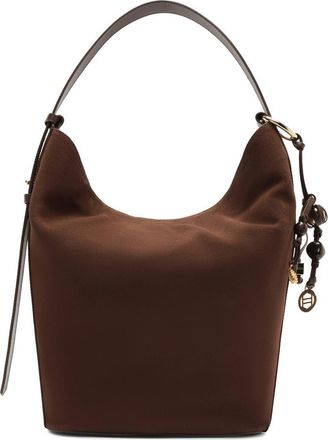 Arezzo Large Simone Suede Hobo Bag in New Cocoa/New Cocoa at Nordstrom