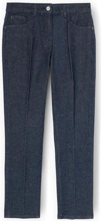 Motivi Carrot Fit Denim Jeans - Dames - Cropped Jeans - Blauw - 2XS - Denim - Jeans