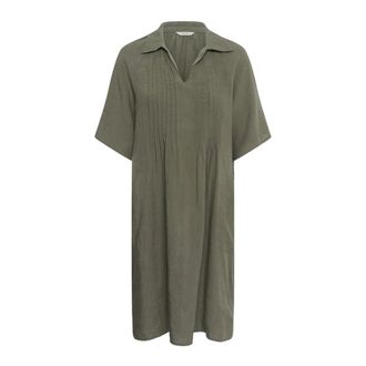 Part Two Shirt Dresses, female, Green, Size: 2XL AminasePW DR Dress