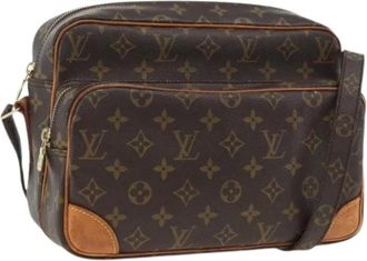 Louis Vuitton Pre-owned Cross Body Bags, female, Brown, Size: ONE SIZE Pre-owned Nile Shoulder Bag