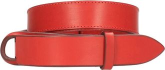 Orciani Leren Riem - Heren - Riemen - Rood - ONE Size - Leer - Accessoires