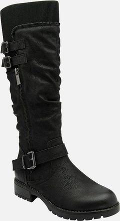 Lotus Womens Jennifer Womens Knee High Boots - Black - Size: 4