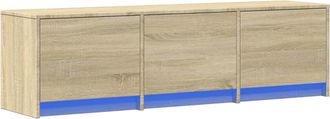 vidaXL Mueble De Tv Sonoma Madera De Ingenier&iacute;a Vidaxl
