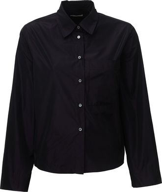 Robert Friedman Elin Cropped Boxy Shirt