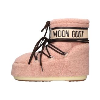 Moon Boot Schoenen, Dames, Roze, 36 EU, Icon Low Fleece