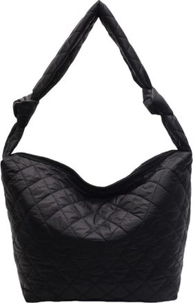 Generic Quilted Tote Bag Lightweight Puffer Shoulder Bag Nylon Crossbody Bag Padding for Women Work Shopping Travel Winter Fall