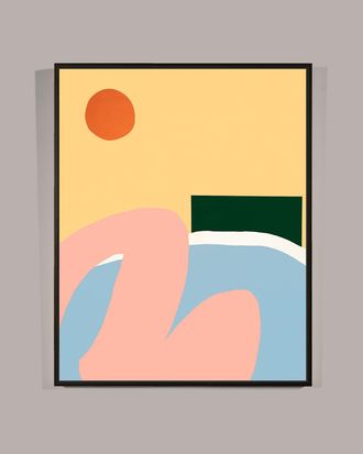 RFA Fine Art Davids Swimming Pool Wall Art on Canvas