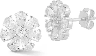 Glaze Jewelry Silver Cz Earrings
