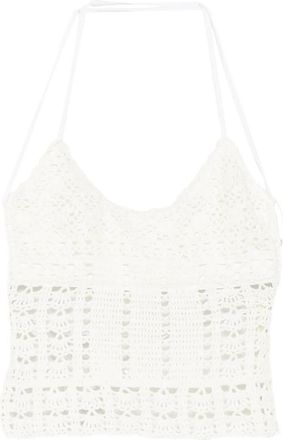 Frankies Bikinis X Jennie Nari Crochet Halterneck Tankini