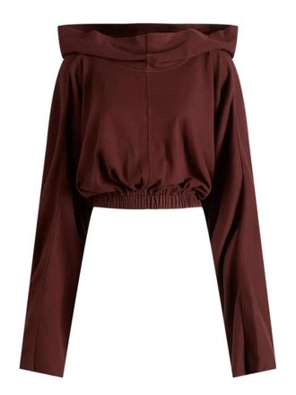 Rick Owens Cropped Hooded Tunic