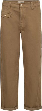Mos Mosh Straight Jeans - Dames - Regular Fit Jeans - Bruin - W31 - Jeans