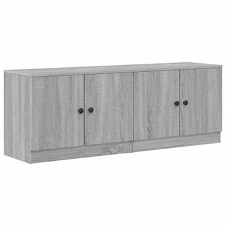 vidaXL Armario De Almacenamiento Para Cama Alta 2 Uds. Sonoma Gris Vidaxl