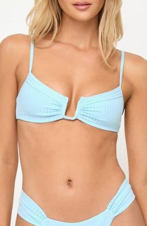 L*Space Peyton Bikini Top in Tourmaline at Nordstrom Rack, Size X-Small