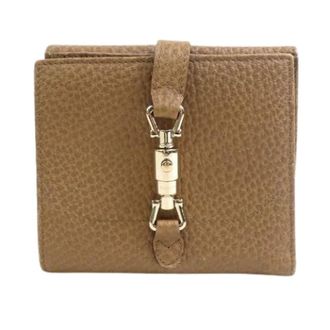 Gucci Pre-owned Leren Portemonnee - unisex - Vintage Accessoires - Bruin - ONE Size - Leer - Vintage