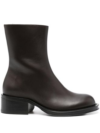Lanvin Stivaletti con zip - Marrone