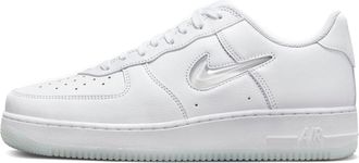 Nike Air Force 1 Low 07 Retro Color of the Month Jewel Swoosh Triple White FN5924-100