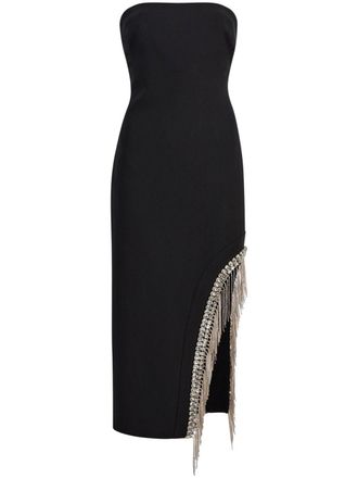 Cinq &agrave; Sept Sammy midi-jurk - Zwart