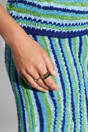 Tory Burch Three Rings, Womens, Gold