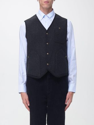 Sebago Gilet sartoriale reversibile in cotone con scollo a V