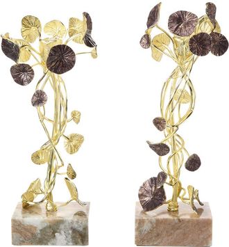 Michael Aram Monets Garden Candle Holders Set