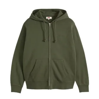 Levi's Hoodies & sweatvesten, Heren, Groen, XL, Katoen, The Original HM Zip Up