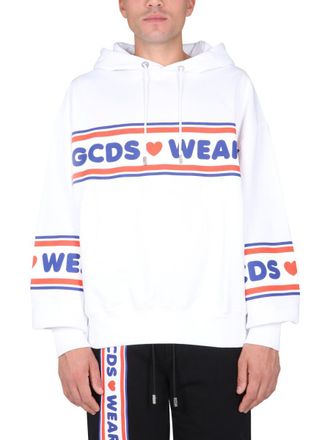 GCDS Cute Tape Logo Sweatshirt