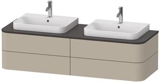 Duravit Duravit - Happy D.2 Plus Mueble Para Consola De Pared, 1600x550 Mm