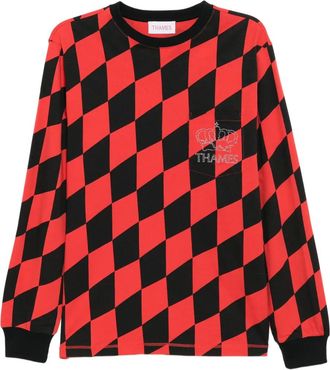 Thames MMXX Mon&eacute;gasque T-shirt - Rood