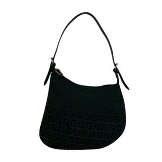 Fendi Pre-owned Shoulder Bags, female, Black, Size: ONE SIZE Pre-owned Shoulder Bag