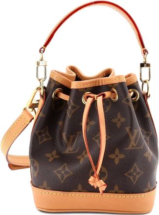 Louis Vuitton Noe NM Handbag Monogram Canvas Nano bucket bag - Bruin