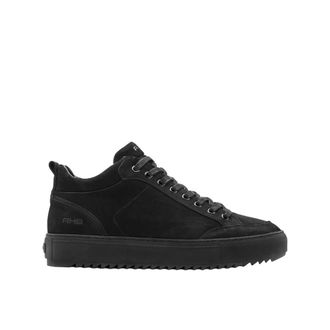 Rehab Casual Sneakers Craig Zwart Nubuck - Heren - Schoenen - Zwart - Maat: 42 EU