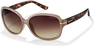 Polaroid P8419 10A(La) Zonnebril - Dames - Zonnebrillen - Beige - 58 MM - Accessoires