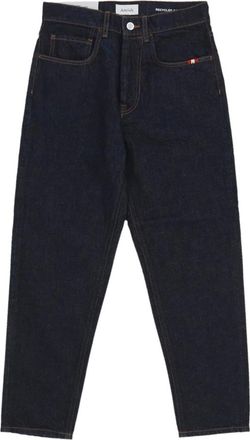 Amish Straight Jeans, male, Blue, Size: W28 Slim Fit Denim Jeans