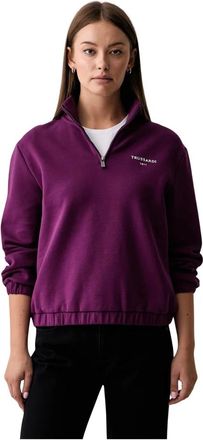 Trussardi Donna, Felpe, Viola, XS, new