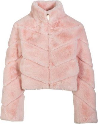 Generation Love Brianna Faux Fur Jacket in Pink at Nordstrom, Size Xx-Large