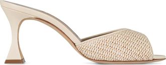 Manolo Blahnik Sandali Jadara a punta aperta - Toni neutri