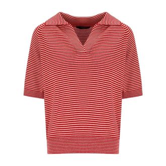 Max Mara Cotton Yarn Polo Shirt